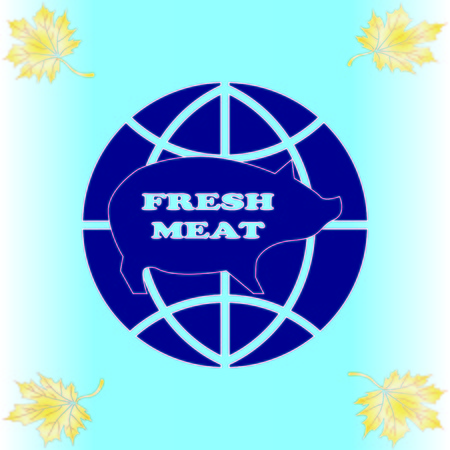 Vector icon of Meatのイラスト素材