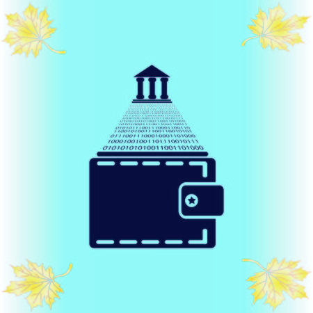 Internet banking icon.のイラスト素材