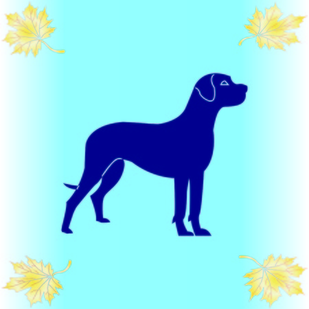 Dog iconのイラスト素材