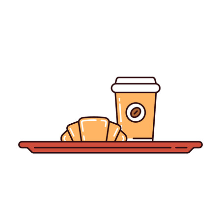 Fast and junk foodのイラスト素材