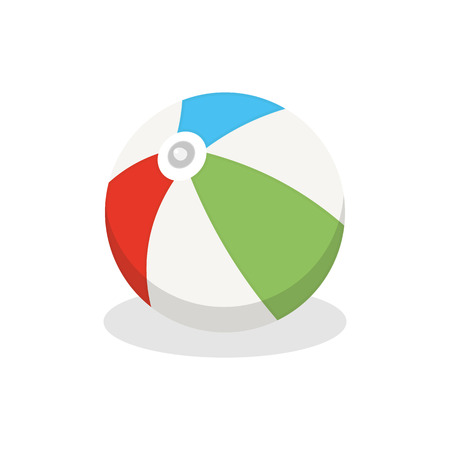 Ball. Icon on isolated backgroundのイラスト素材