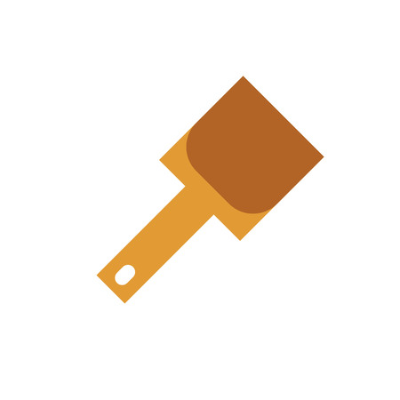 Shovel. Vector Icon on white isolated backgroundのイラスト素材