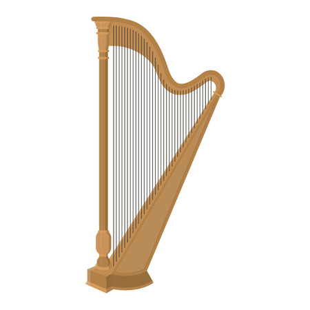 Musical instruments topicのイラスト素材