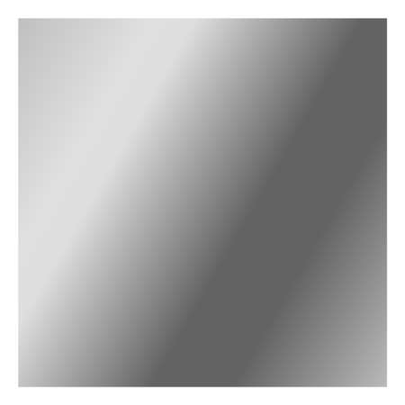 Silver gradient rectangle shape. Metal texture effectのイラスト素材