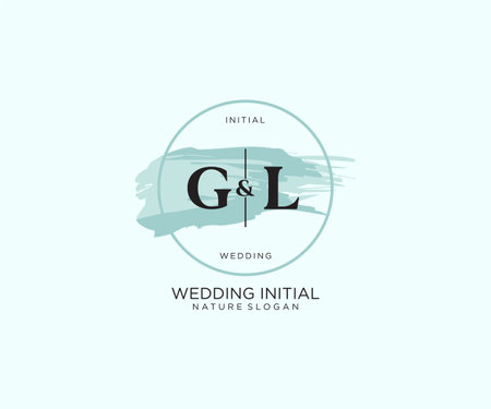 Vector of GL Letter Beauty vector - ID:1-197476666 - Royalty Free Image ...