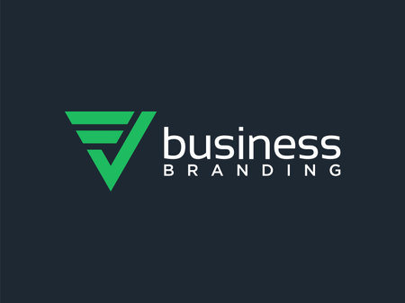 letter V logo design. Luxury abstract victory logotype. Creative elegant vector monogram symbolのイラスト素材