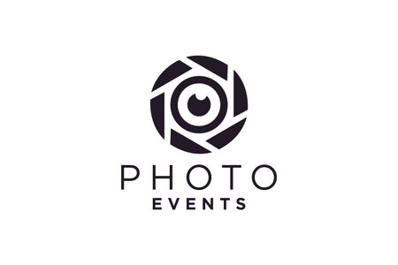 Camera Shutter Lens for Fashion Photographer logo design inspiration