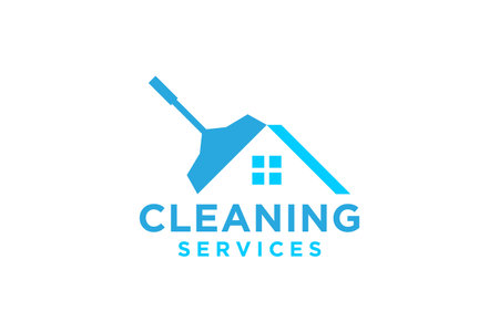 cleaning clean service logo icon vector.のイラスト素材