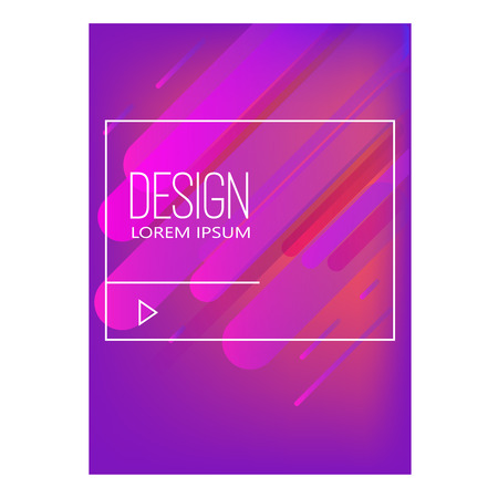 Abstract background with dynamic shape composition. Design element for poster, card, flyer,presentation, brochures,cover. Vector illustrations.のイラスト素材