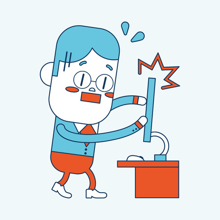 Character illustration design. cartoon,epsのイラスト素材