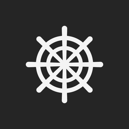 Rudder iconのイラスト素材