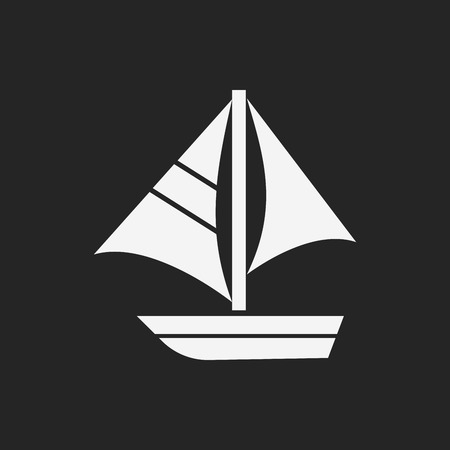 boat iconのイラスト素材