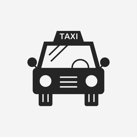 taxi iconのイラスト素材