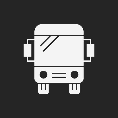 bus iconのイラスト素材