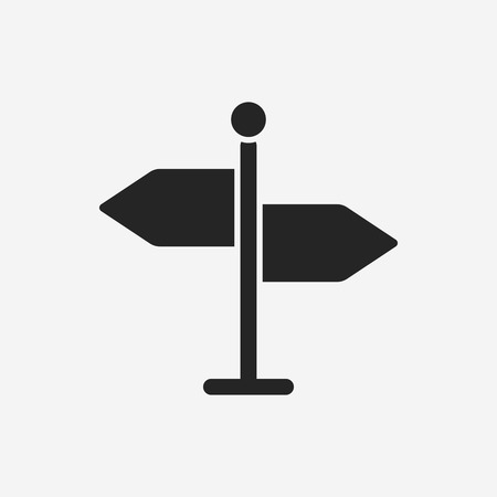signpost iconのイラスト素材