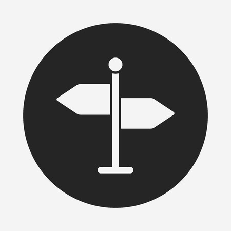 signpost iconのイラスト素材