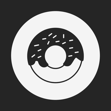 donut iconのイラスト素材