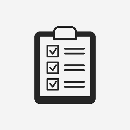 shopping list iconのイラスト素材