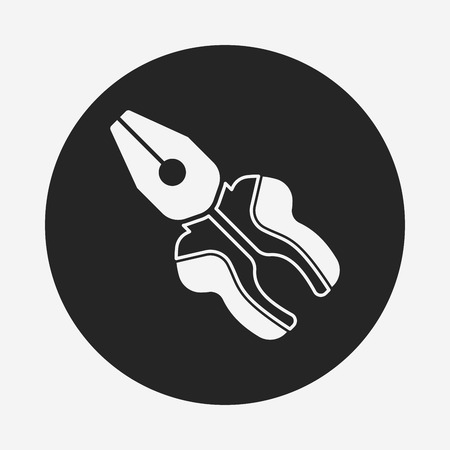 Pliers iconのイラスト素材