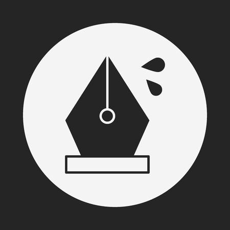 pen iconのイラスト素材