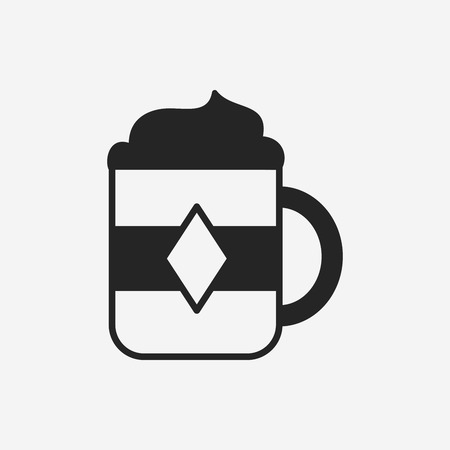 hot coffee iconのイラスト素材