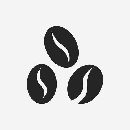 coffee bean iconのイラスト素材