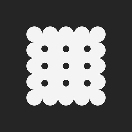 cookie iconのイラスト素材