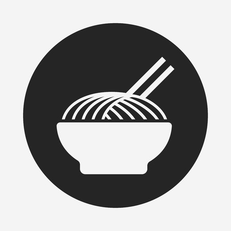noodle iconのイラスト素材
