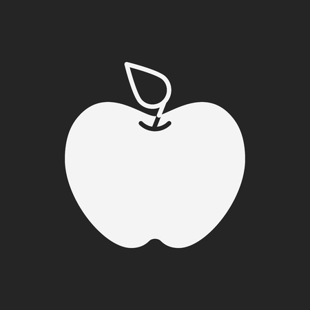 apple iconのイラスト素材