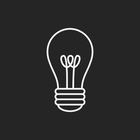 idea line iconのイラスト素材