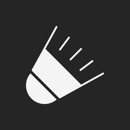 badminton iconのイラスト素材