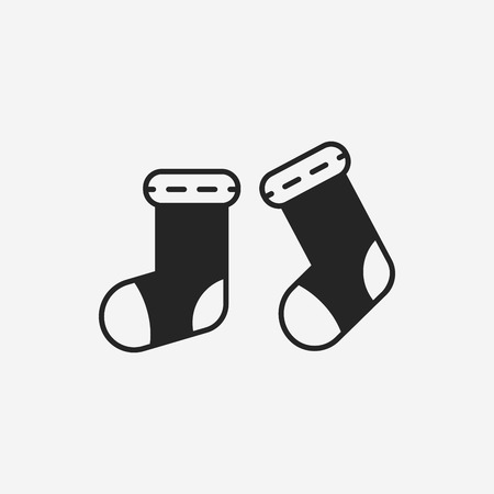 baby socks iconのイラスト素材