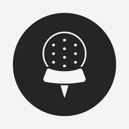 golf iconのイラスト素材