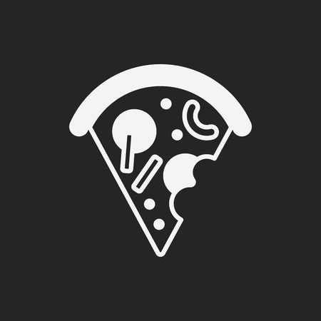 pizza iconのイラスト素材