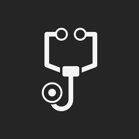 Stethoscope iconのイラスト素材