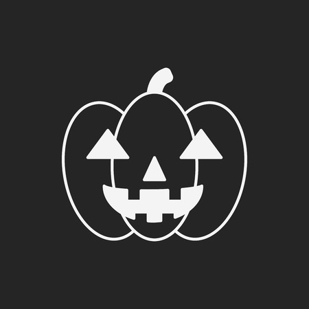 halloween pumpkin iconのイラスト素材