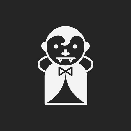 halloween monster iconのイラスト素材
