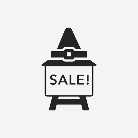 halloween sale iconのイラスト素材