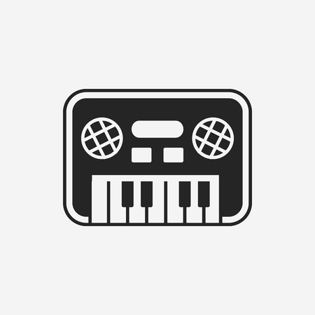 Musical Instruments toy iconのイラスト素材