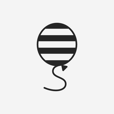toy balloon iconのイラスト素材