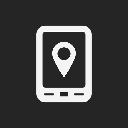 cell phone iconのイラスト素材