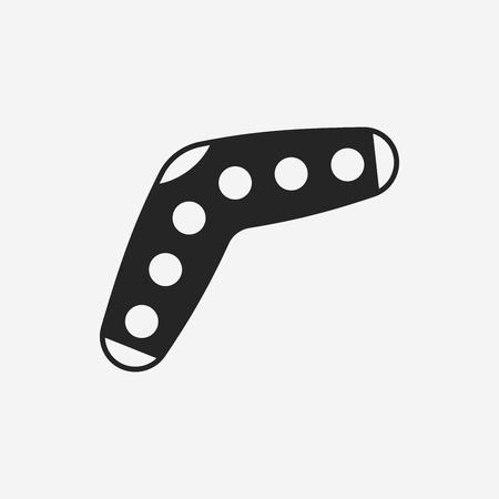 toy boomerang iconのイラスト素材