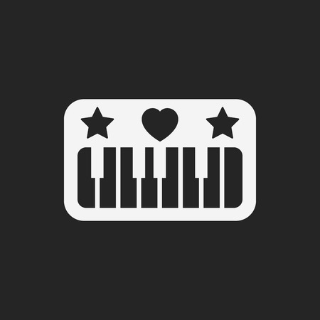 Musical Instruments toy iconのイラスト素材