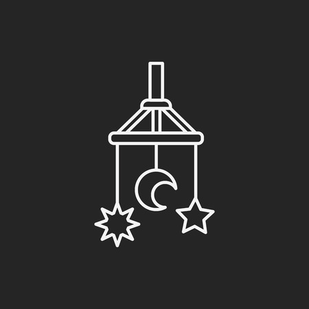 toy hanging iconのイラスト素材