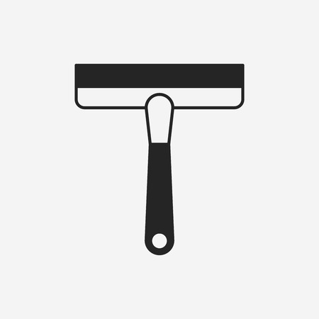 cleaning brush iconのイラスト素材