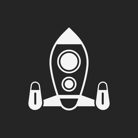 Spaceship iconのイラスト素材