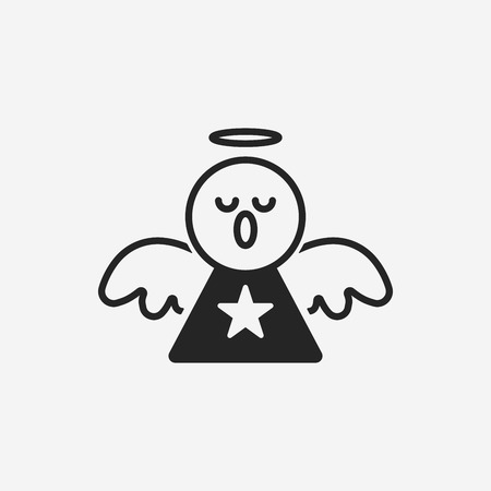 angel iconのイラスト素材