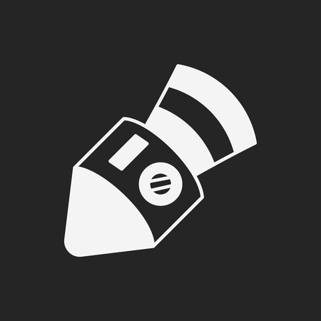 Spaceship iconのイラスト素材