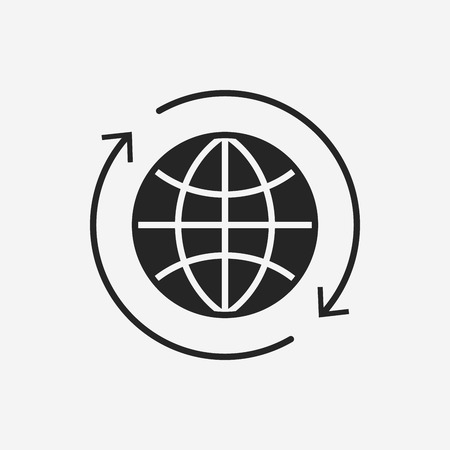 Environmental protection concept protect our planet iconのイラスト素材