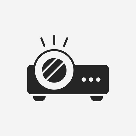 DVD player iconのイラスト素材